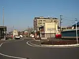 駅前ロータリー（2007年1月）