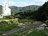 朱川面を流れる元川川