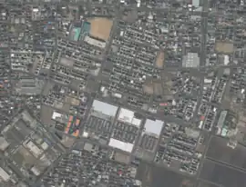 なないろの里の航空写真(2019年4月23日)