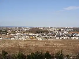 住宅街の様子