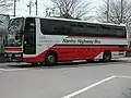 高速バス用塗色。 八戸ラピアバスターミナルにて。