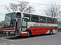 南部バス担当便の車両（いすゞ・ガーラ）