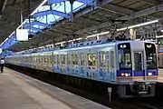 1002F ヤクルトラッピング（2019年5月 天下茶屋駅）