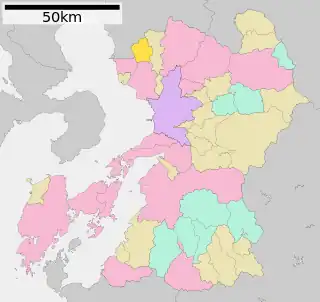 南関町位置図