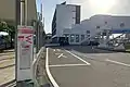 WILLER EXPRESS の「直江津駅南口」バス停（2021年5月）
