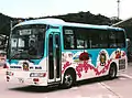 直島町営バス 三菱マテリアル方面行 日野リエッセ