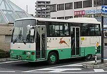 日野・レインボー7W (U-RH1WFBA)632号車（葛城営業所所属）