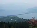 天橋立を望む