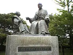 25:徳川斉昭公・七郎麻呂（慶喜公）像