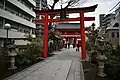 鳥居(2019年3月1日撮影)