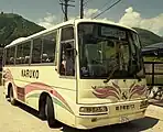 鳴子町営バス当時の車両