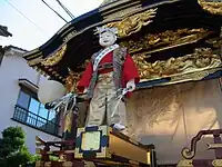 山車のからくり人形