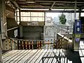 旧下りホーム臨時改札口
