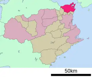 鳴門市位置図