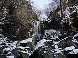 冬の奈曽の白滝（2010年2月）