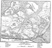 A French map of the Natchez settlement