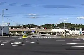 岡崎額田バイパスの起点
