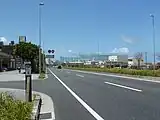 沖縄県那覇市内を走る国道331号線