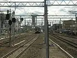 仙台空港線との合流部分(2008年3月)