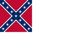 アメリカ連合国海軍の軍艦旗（1863年-1865年）