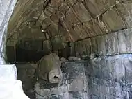 左: ウマ（西）。右: ヒト（東）。