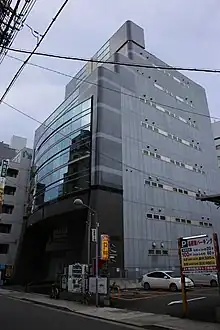 本社が入居するネオ笹島ビル（2015年8月）