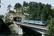 1996年に建て替えられたストックスンド鉄道橋