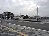 駅前広場（2013年11月）