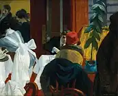 エドワード・ホッパー (1882-1967)  New york restaurant,&nbsp;c.1922