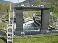 王滝川線・木曽川線の合流池