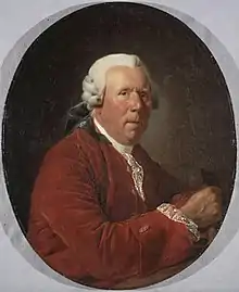 ニコラ・セバスティアン・アダムの肖像（1770年代）、エコール・デ・ポザール所蔵。