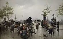 リヨンのギヨティエール橋(1879)