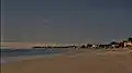 夜の海岸