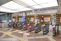 改札口(2021年12月)