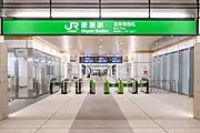 在来東改札（2022年7月）