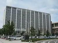 「ホテルメッツ新潟」。1～3階が「メッツ館」となっている（2013年8月）