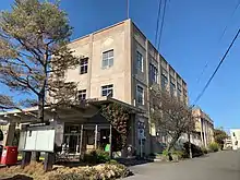 旧北区役所(旧豊栄市役所)本館。1962年使用開始。