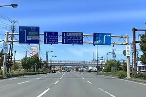 新潟バイパス・女池IC(2020年5月)