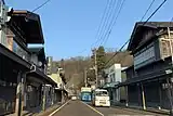 見附本町3丁目の雁木