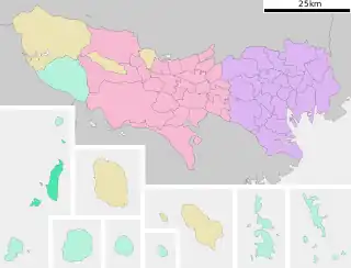 新島村位置図