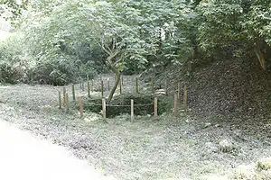 新高山城の井戸