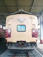 展示車両485系（2017年7月）