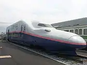 展示車両E4系（2017年7月）