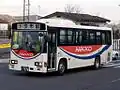朝日自動車共通塗装に「NIKKO」