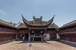 寧海城隍廟の舞台