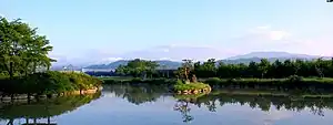 寒河江十景の5、二の堰親水公園
