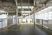 1・2番線ホーム（2023年5月）