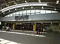 北改札口付近（2016年6月）