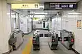 東改札（2023年6月）