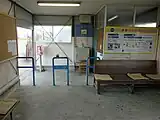 駅舎内（2018年10月）